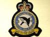 217 Squadron QC wire blazer badge