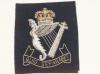 Royal Ulster Rifles Queens Crown blazer badge