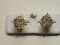 Argyll and Sutherland Highlanders enamelled cufflinks
