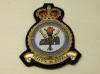 RAF Station Syerston blazer badge