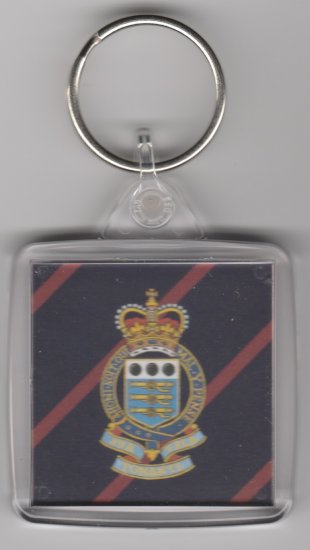 Royal Army Ordnance Corps plastic key ring - Click Image to Close