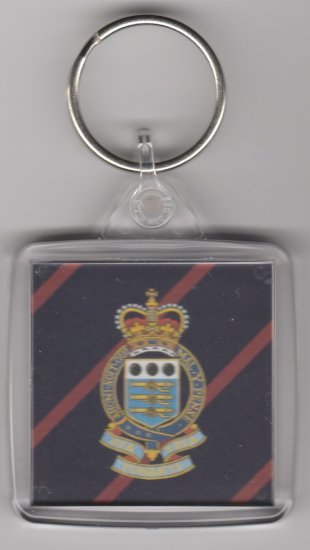 Royal Army Ordnance Corps plastic key ring - Click Image to Close