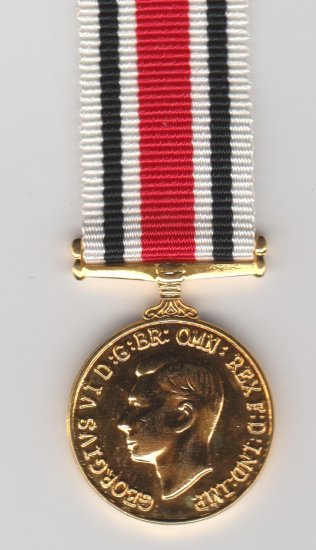 Special Constabulary Long Service George V1 full size copy medal - Click Image to Close