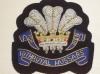 10th Royal Hussars blazer badge