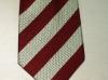 King's Royal Hussars non crease silk stripe tie