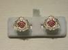 Duke of Lancaster's Regiment enamelled cufflinks