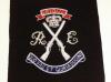 Royal Engineers Rifle Association blazer badge
