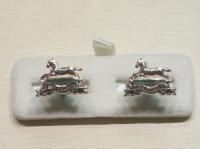 West Yorkshire Regiment enamelled cufflinks