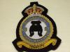 166 Squadron RAF KC blazer badge