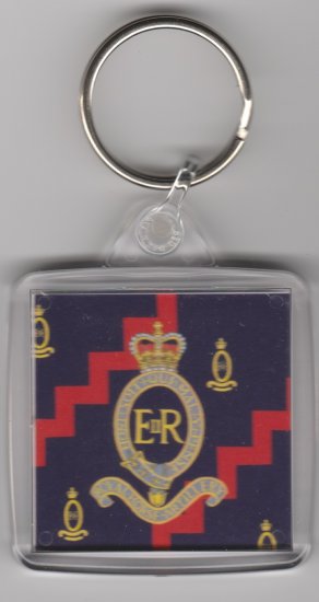 Royal Horse Artillery plastic key ring - Click Image to Close