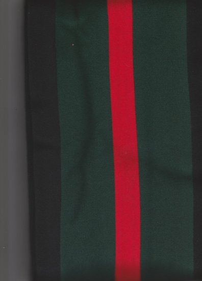 Royal Green Jackets 100% wool scarf - Click Image to Close