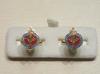 Welsh Guards enamelled cufflinks