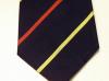 South Nottinghamshire Hussars Silk striped tie