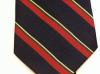Royal Marines polyester striped tie