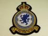 210 Squadron KC RAF wire blazer badge