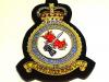 School of Firefighting and Rescue RAF blazer badge
