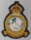 520 Squadron Royal Air Force King's Crown wire blazer badge