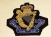 8th King's Royal Irish Hussars blazer badge