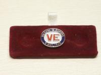 VE lapel pin