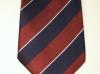 1st Queen's Dragoon Guards polyester striped tie