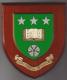 University of Leeds wooden wall shield