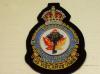 413 Squadron RCAF KC wire blazer badge
