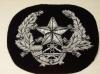 Cameronians (Scottish Rifles) all silver wire blazer badge