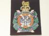 King's Own Scottish Borderers Queens Crown blazer badge