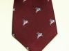 Airborne Division silk crested tie