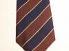 Indian Army polyester striped tie