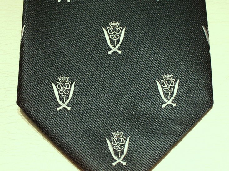 7th Duke of Edinburgh's Own Gurkha Rifles polyester crested tie - Click Image to Close