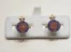 Life Guards enamelled cufflinks