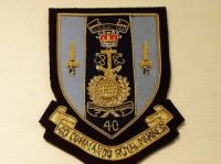 40 Commando Royal Marines blazer badge
