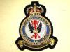 Bomber Command RAF QC wire blazer badge