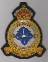 541 Squadron Royal Air Force King's Crown wire blazer badge