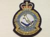 460 Squadron RAAF Queens Crown wire blazer badge