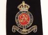 Royal Horse Artillery Kings Crown blazer badge