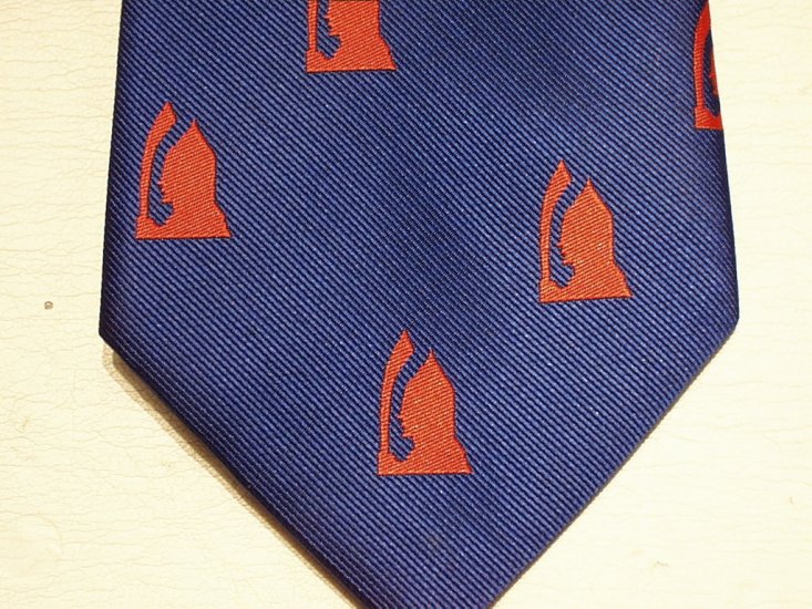 12th Logistic Support regiment crest tie - Click Image to Close
