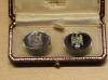 1st Royal Dragoons solid Sterling Silver cufflinks