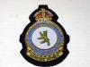 411 Squadron RCAF KC blazer badge