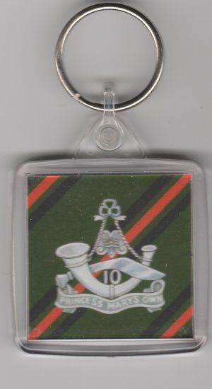 10th Princess Mary's own Gurkha Rifles key ring - Click Image to Close
