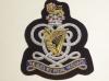 The Queens Royal Hussars blazer badge