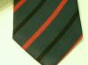 Royal Green Jackets silk stripe tie