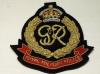 Royal Military Police GV1 all Gold blazer badge