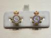 RAF Police enamelled cufflinks