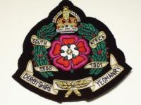Derbyshire Yeomanry blazer badge
