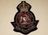 Royal Bucks Hussars blazer badge