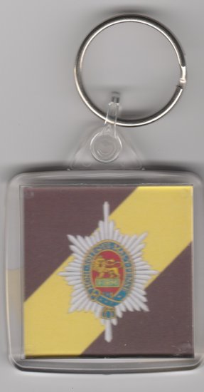 Worcestershire Regiment plastic key ring - Click Image to Close