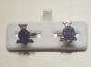 Royal Horse Artillery enamelled cufflinks