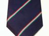 Merchant Navy handmade silk striped tie